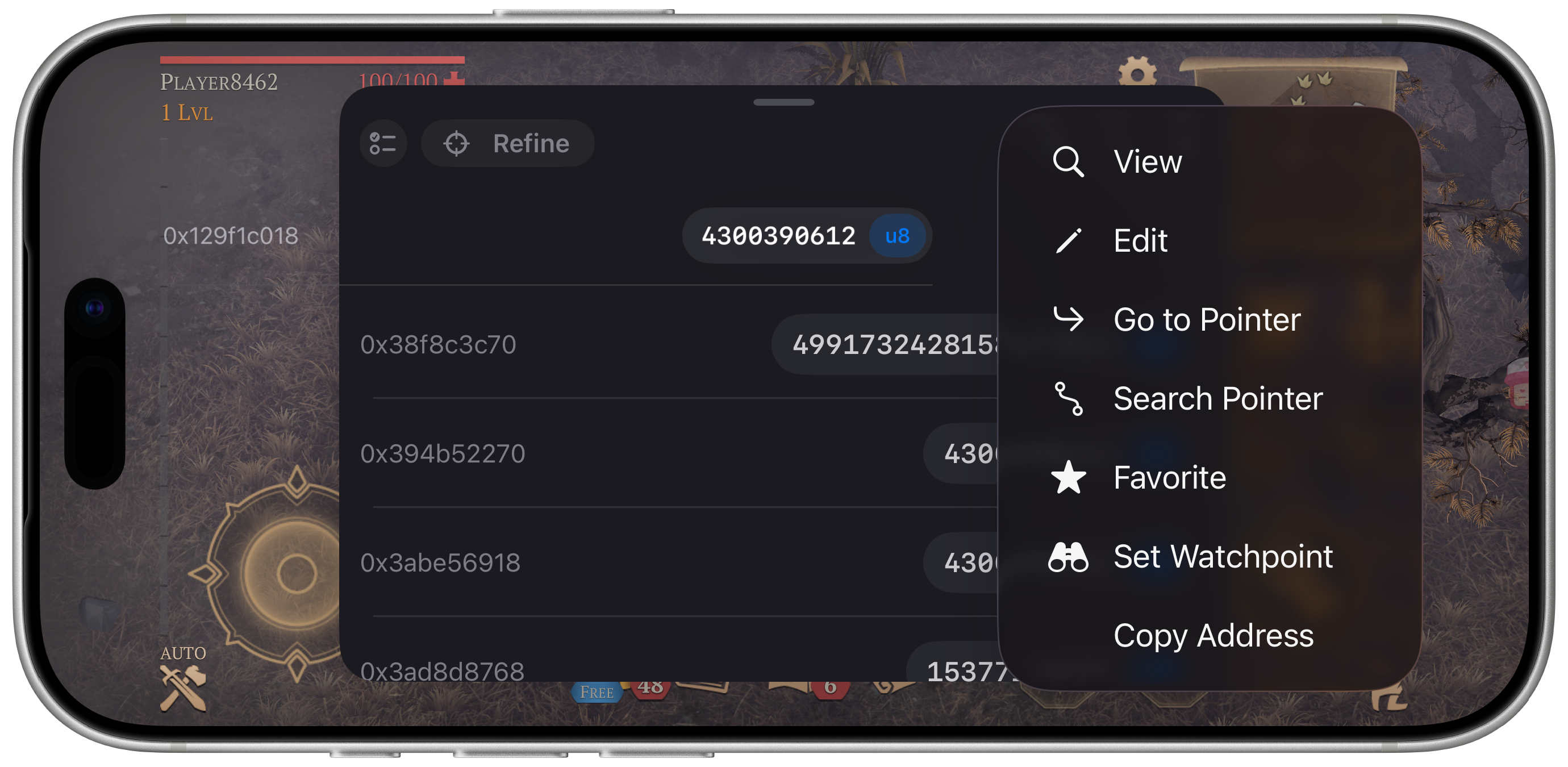iGameGod iGDebugger & Watchpoints