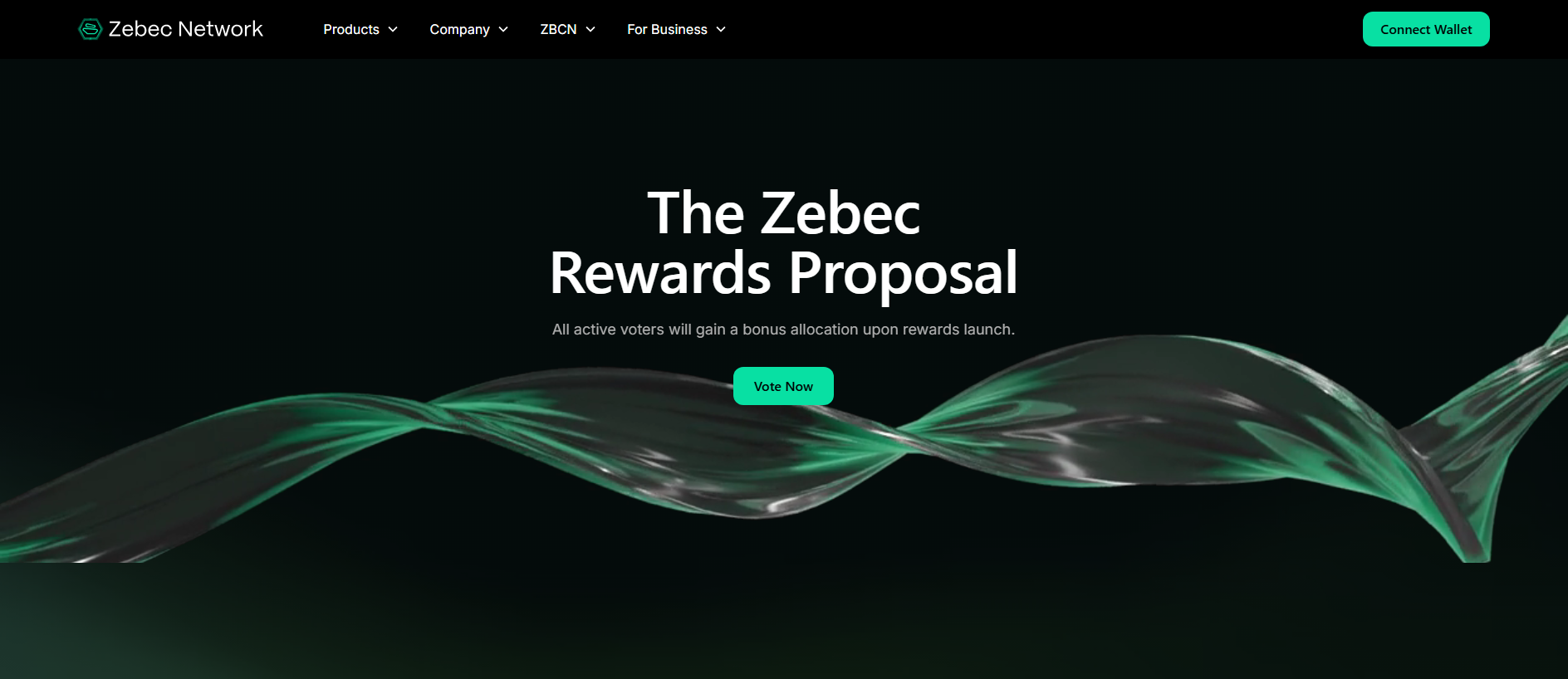 Screenshot of update-zebec.com