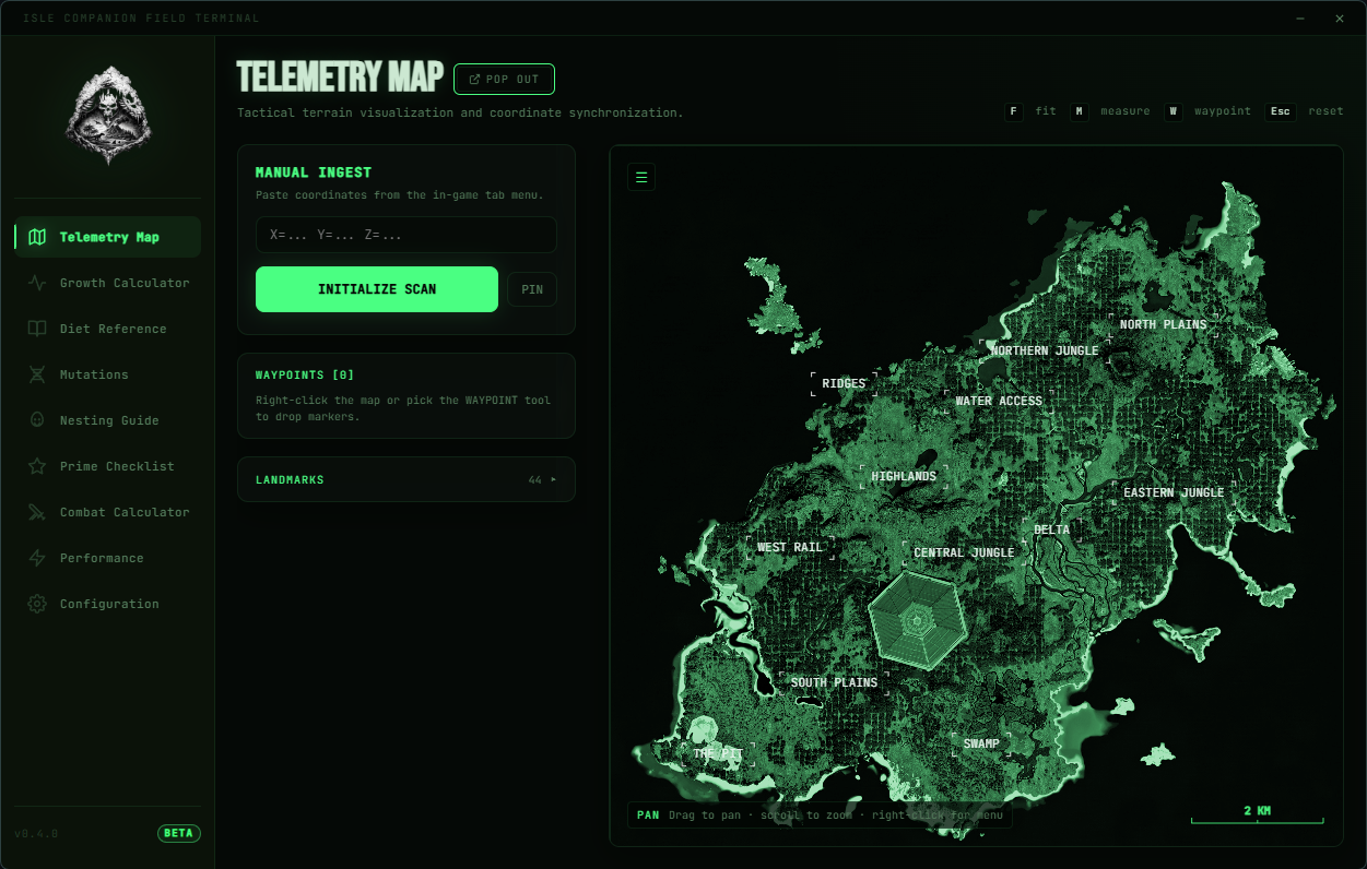 Isle Companion Screenshot
