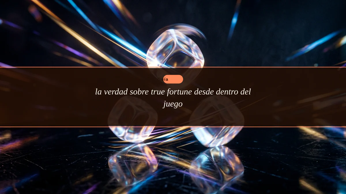 la verdad sobre true fortune desde dentro del juego