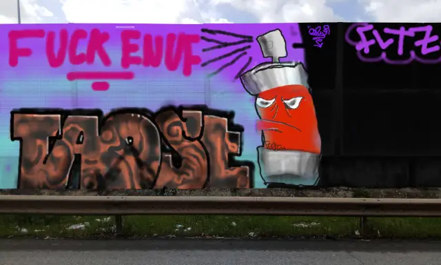 Graffiti artwork by taost
