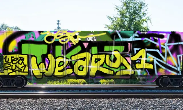 Graffiti artwork by DECAY