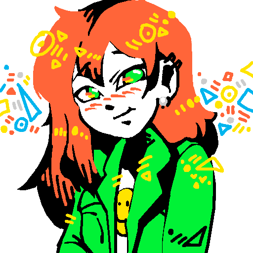 Drawing of the girl.
