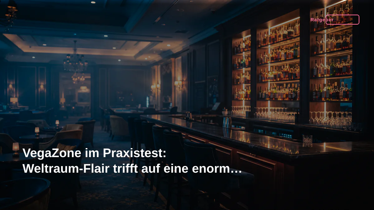VegaZone im Praxistest: Weltraum-Flair trifft auf eine enorme Spielbibliothek