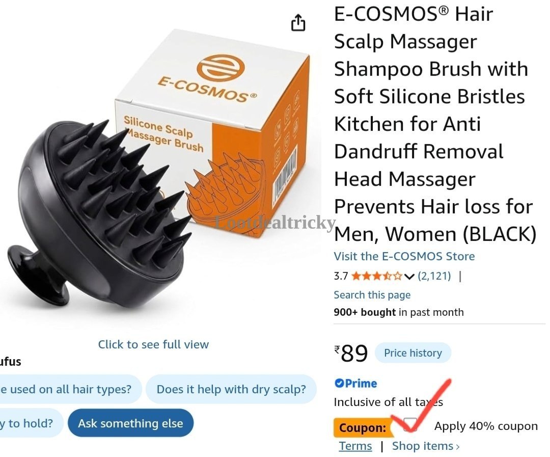 Hair Scalp Massager – Just ₹53 | Best Price Drop Today