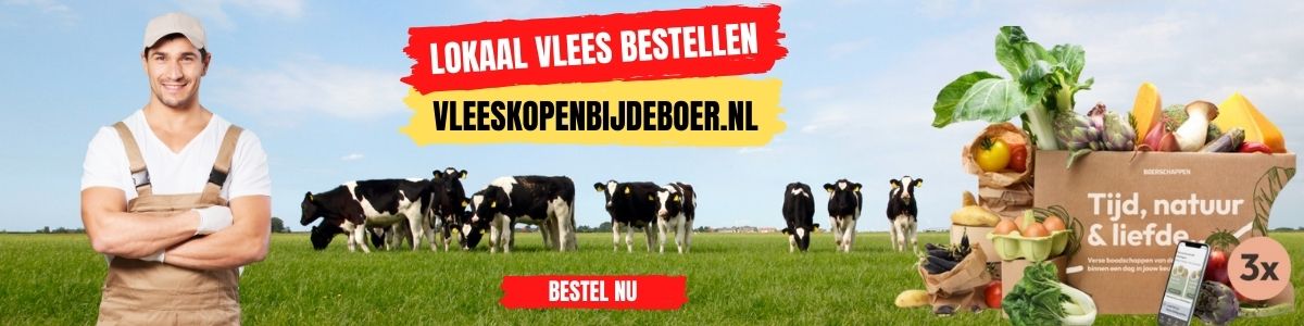 Lokaal vlees kopen bij de boer - Bestel direct een vleespakket bij de boer in jou buurt - www.VleesKopenbijdeBoer.nl