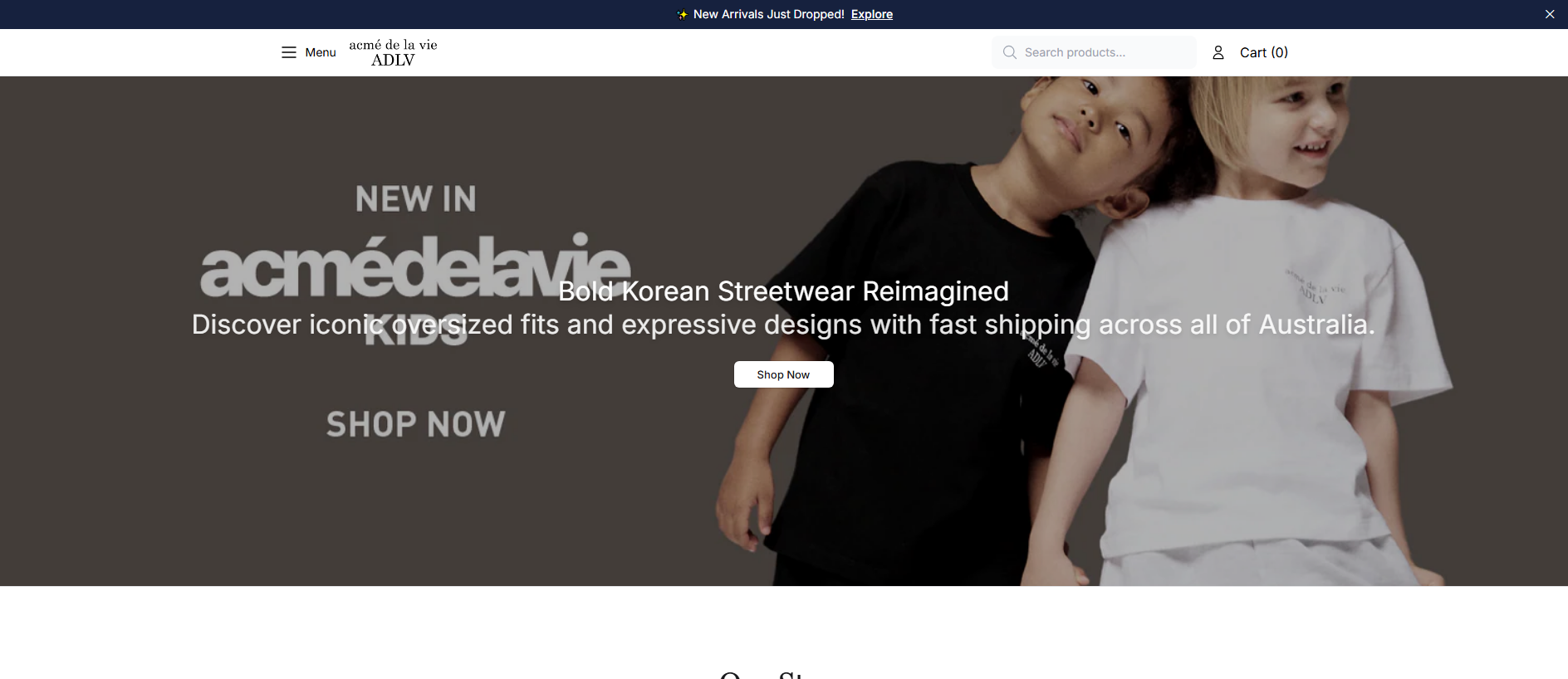 Stored capture of acmedelaviestyle.shop