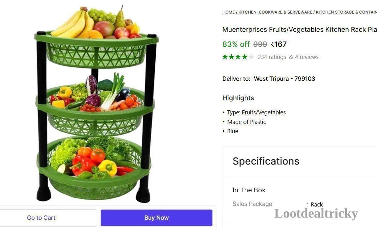   fruits Vegetables Kitchen – Just ₹167 | Loot Ka Maal