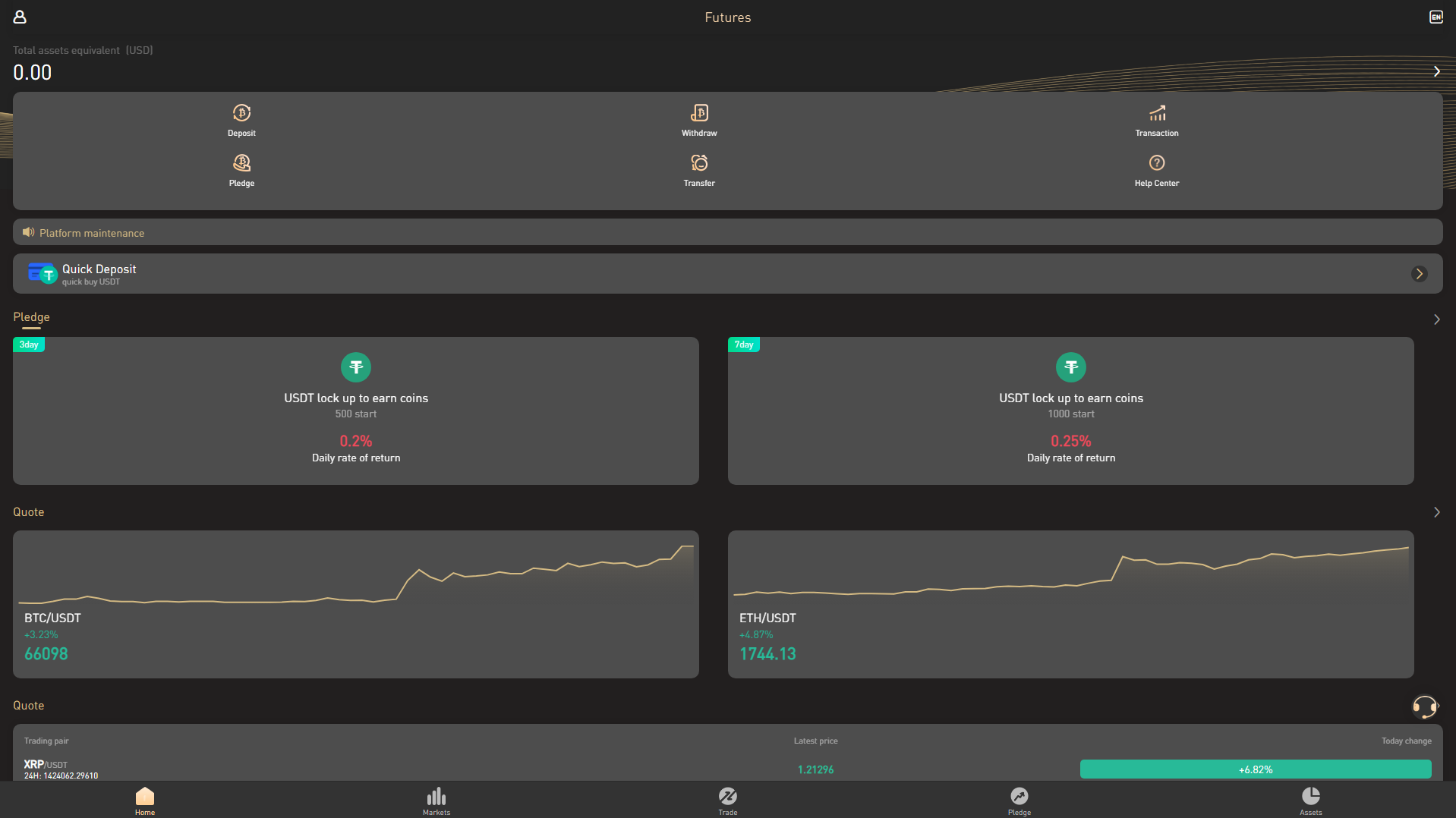 Screenshot of futuresfdrr.com