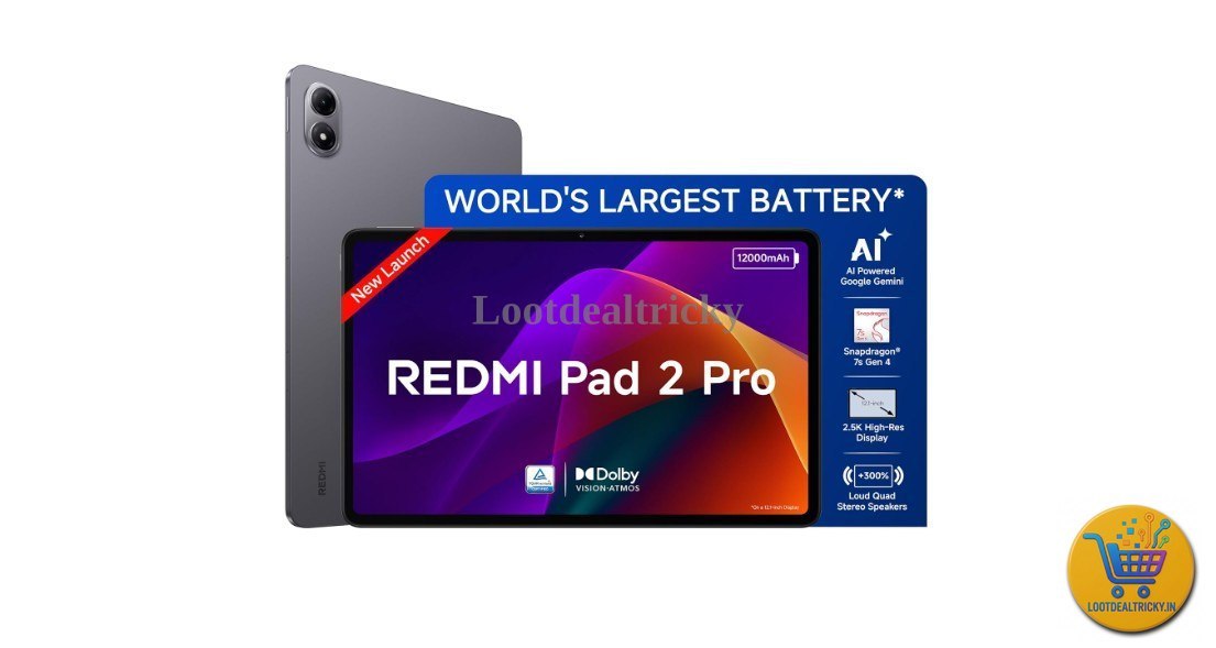 Redmi Pad 2 – Just ₹22749 | Exclusive Sale Discount