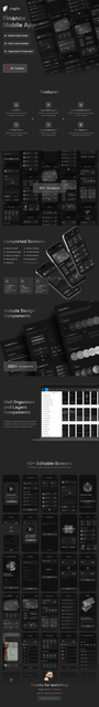 payUp - Finance Mobile App UI Kit