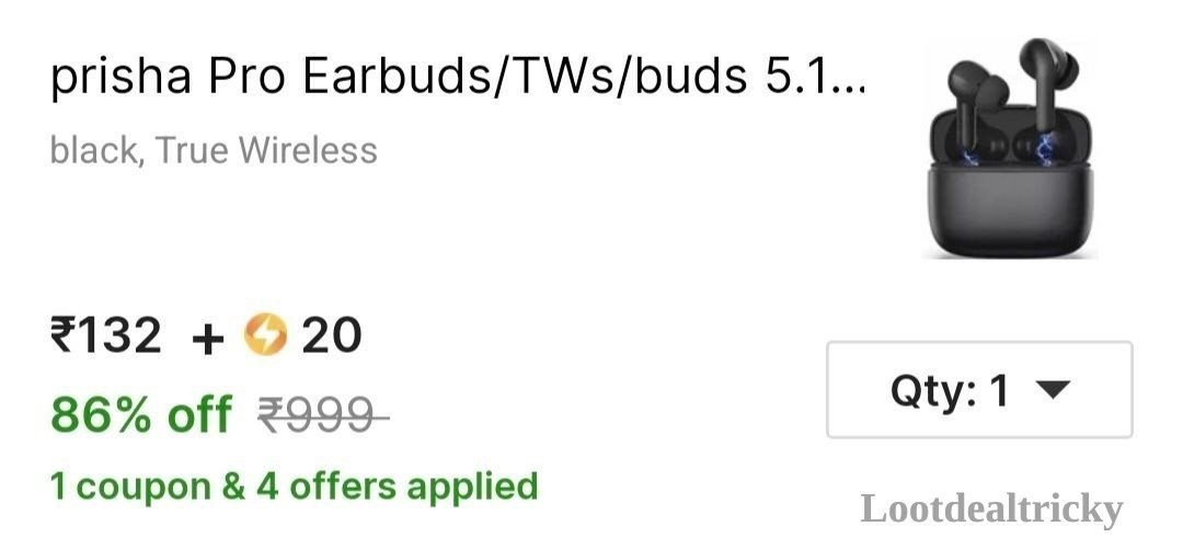 Pro Earbuds 132 Offer Image