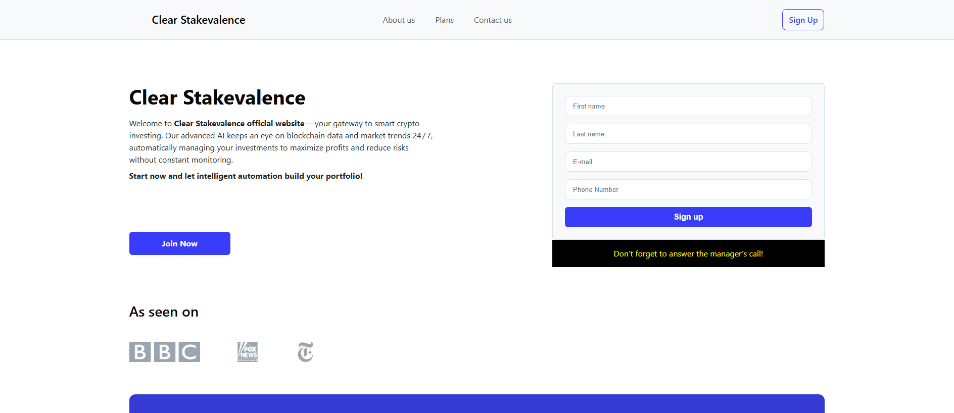 clearstakevalence.net का सहेजा गया कैप्चर