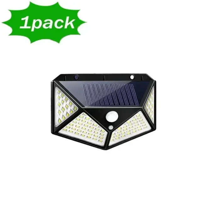 solar security light outdoor installation