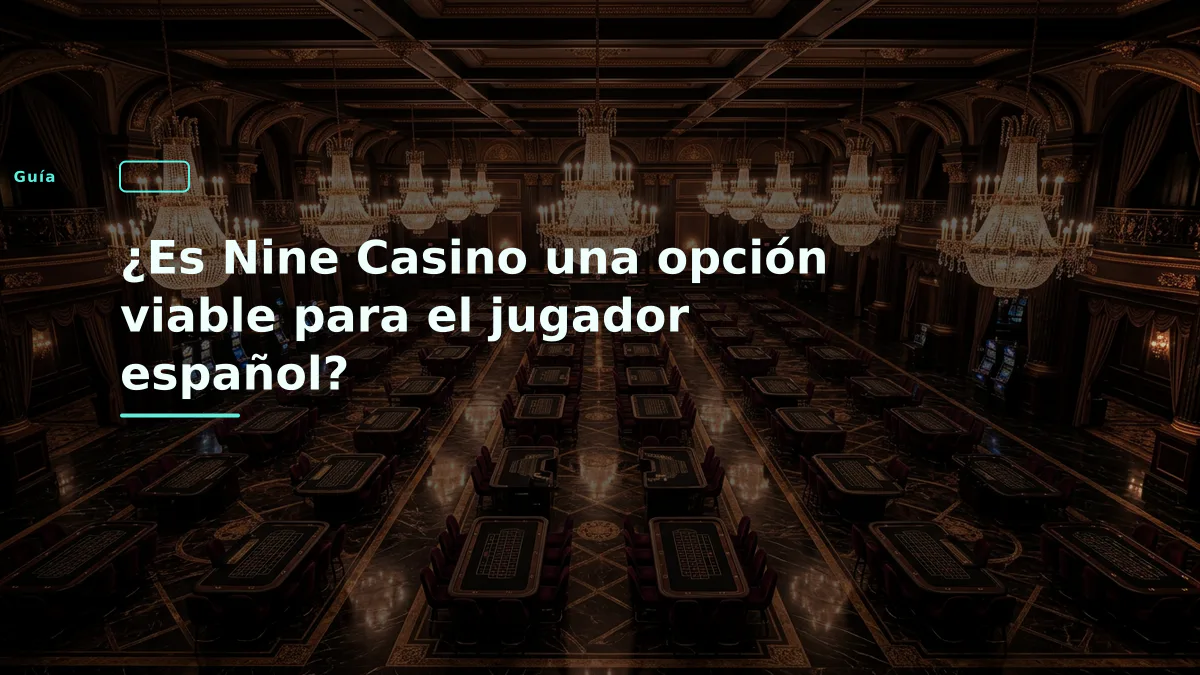 ¿Es Nine Casino una opción viable para el jugador español?
