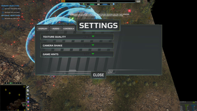DISPLAY Settings differs from Main menu.jpg