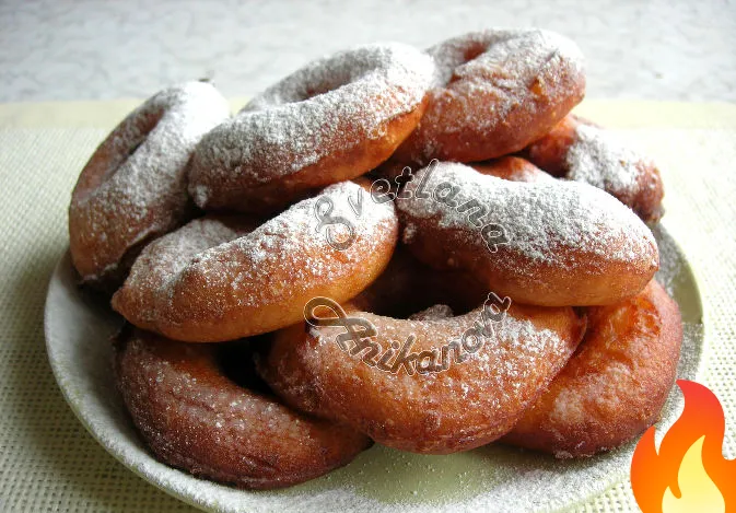 Постер Пончики в ложке (без раскатывания теста)