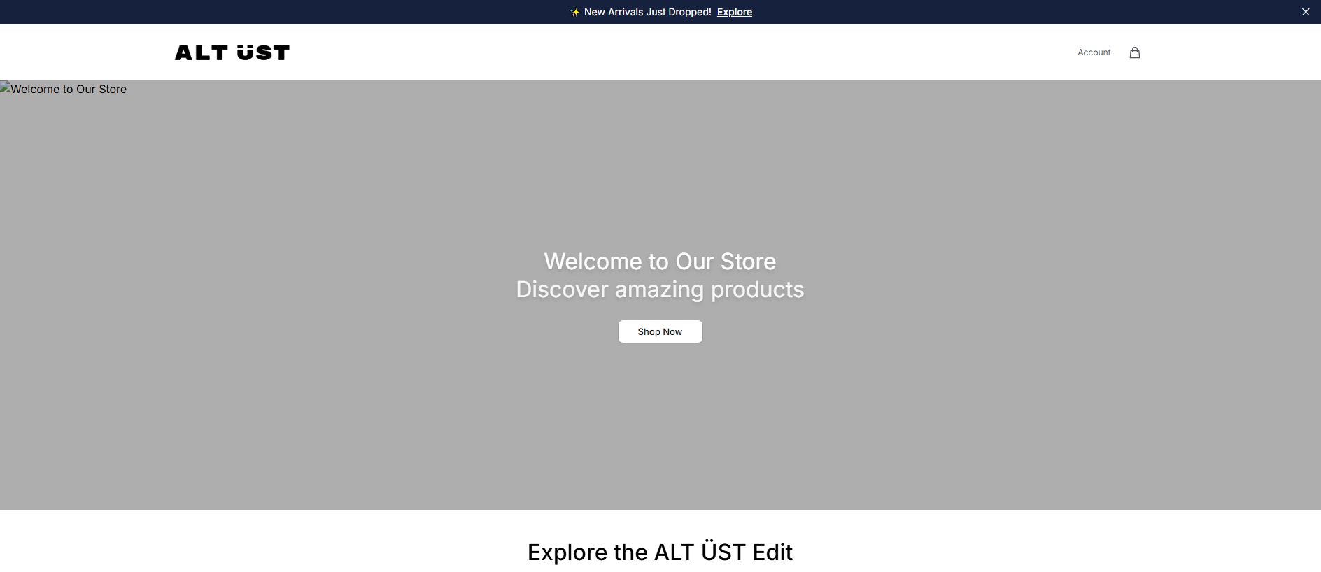 Stored capture of altustlabel.shop