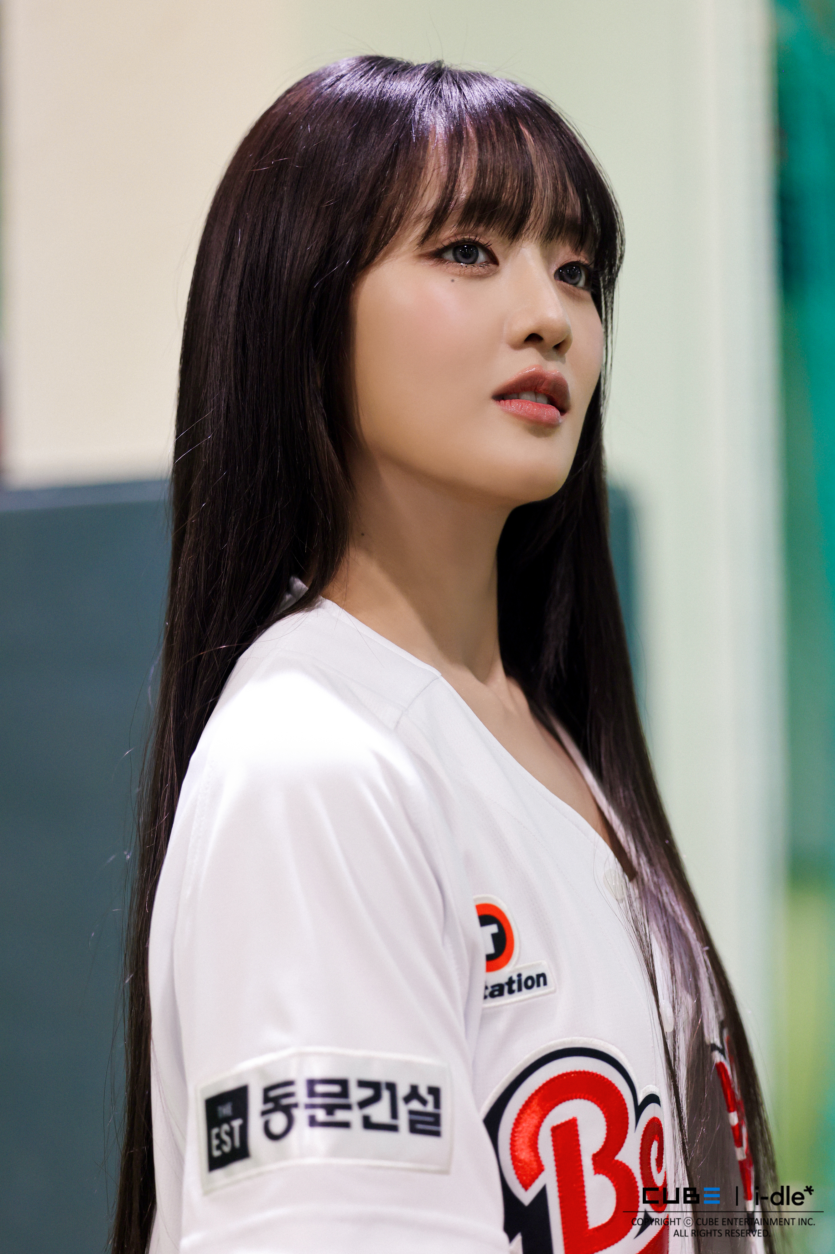 i dle (아이들) 민니 두산 베어스 시구 비하인드 01