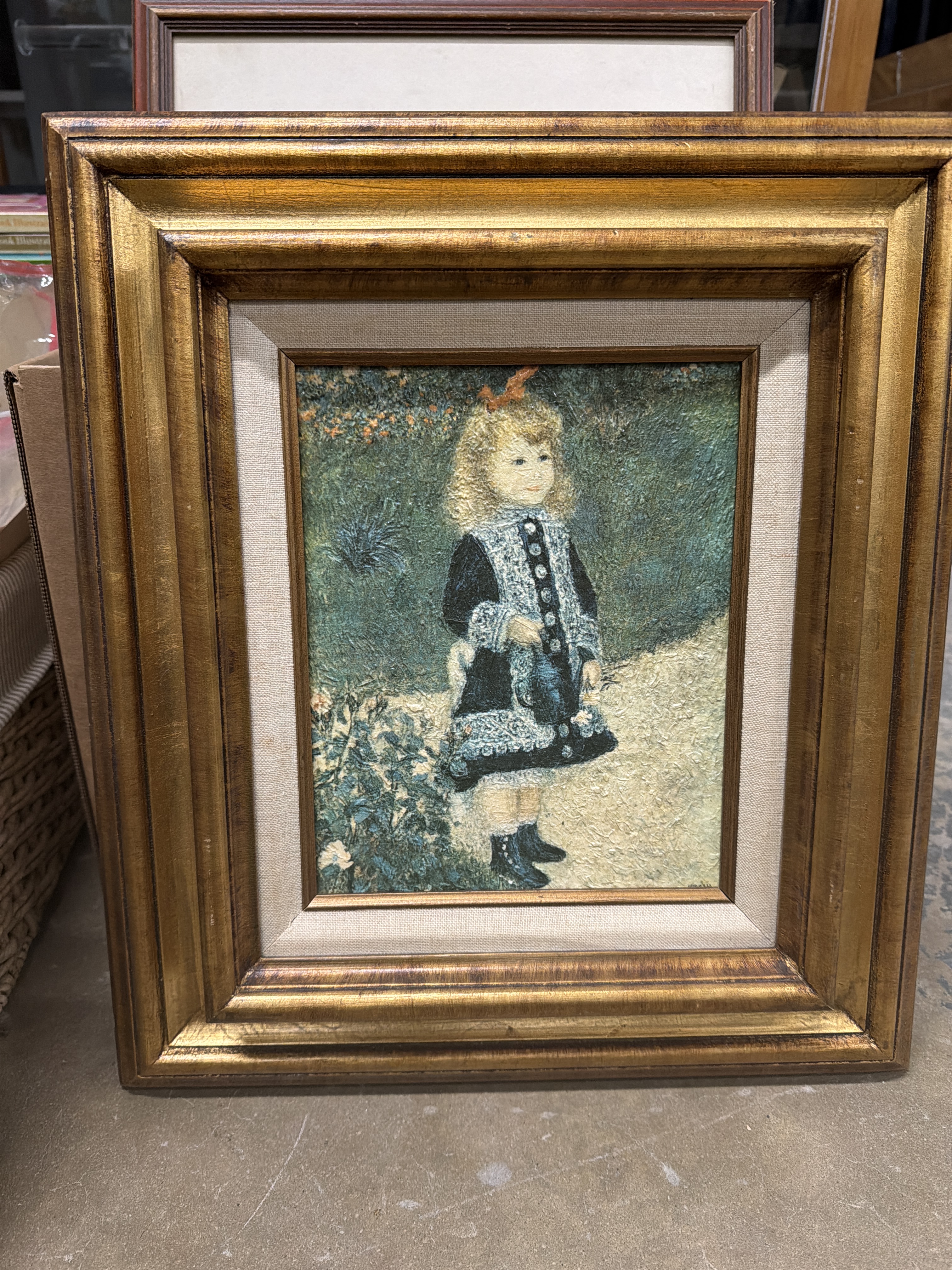 Girl Painting Art