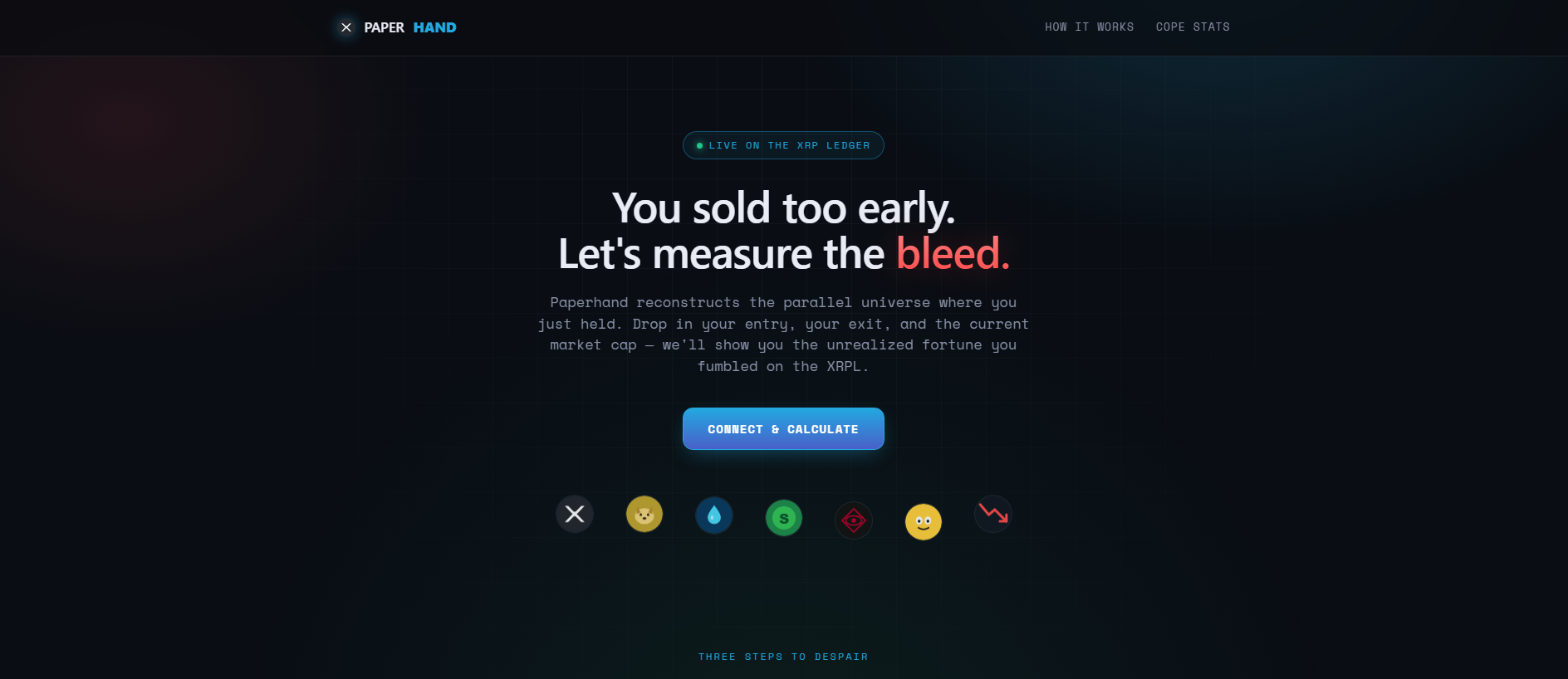 Stored capture of xrp-paperhand.com