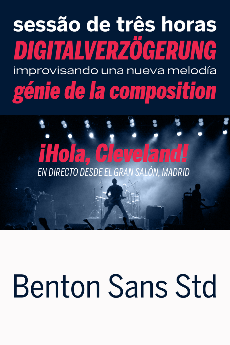 Benton™ Sans Std: The Art of Approachability. Shaping Brand Voices from 'Let's Chat' to 'Welcome Home'.