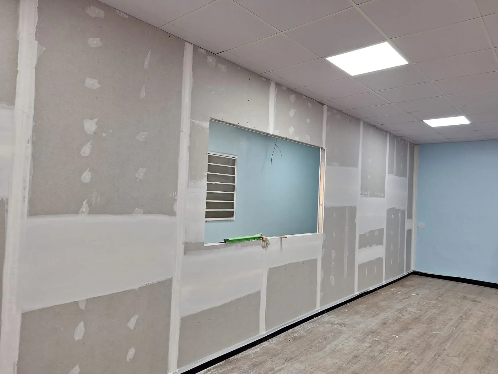 Reorganização de imóveis com drywall