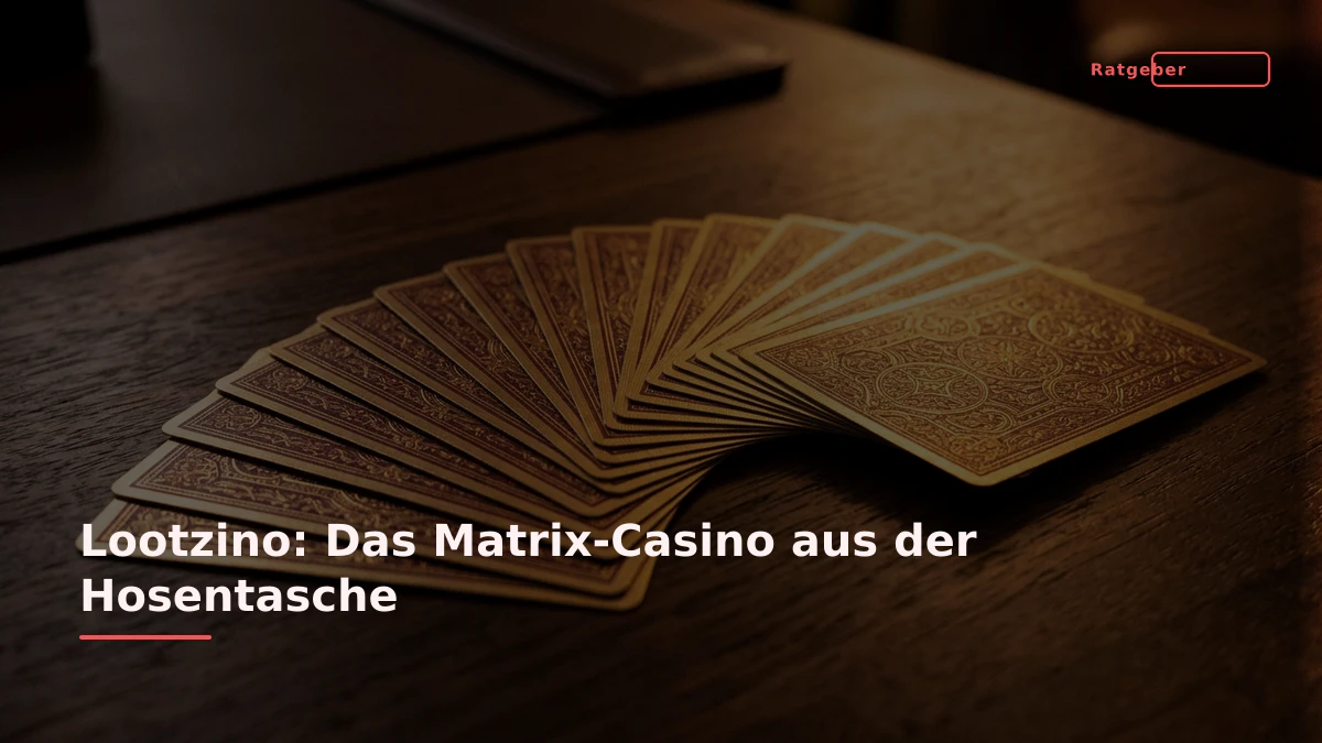 Lootzino: Das Matrix-Casino aus der Hosentasche