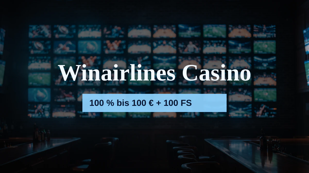 Winairlines Casino — Willkommensbonus 100 % bis 100 € + 100 FS, Zahlungen: Sofort, Bitcoin, Ethereum, Litecoin, USDT