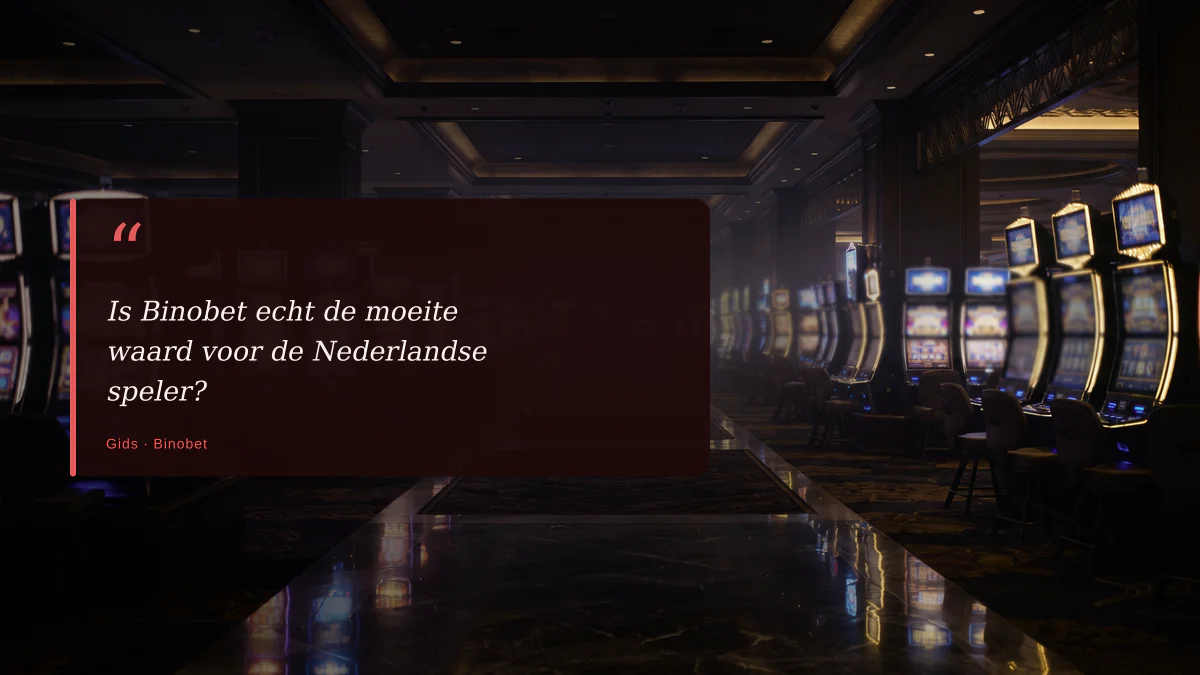 Is Binobet echt de moeite waard voor de Nederlandse speler?