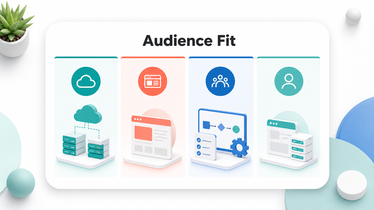 Audience fit matrix for managed hosting affiliate programs