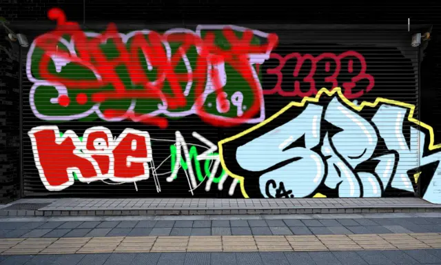 Graffiti artwork by Sark