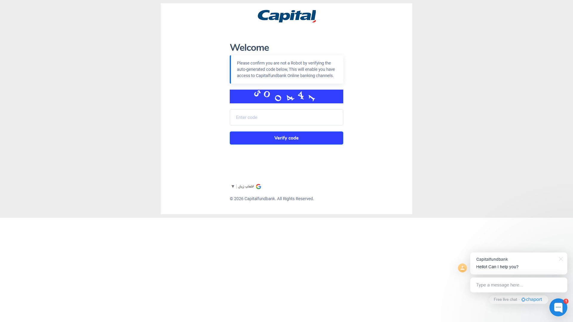 Stored capture of capitalfundbnk.live
