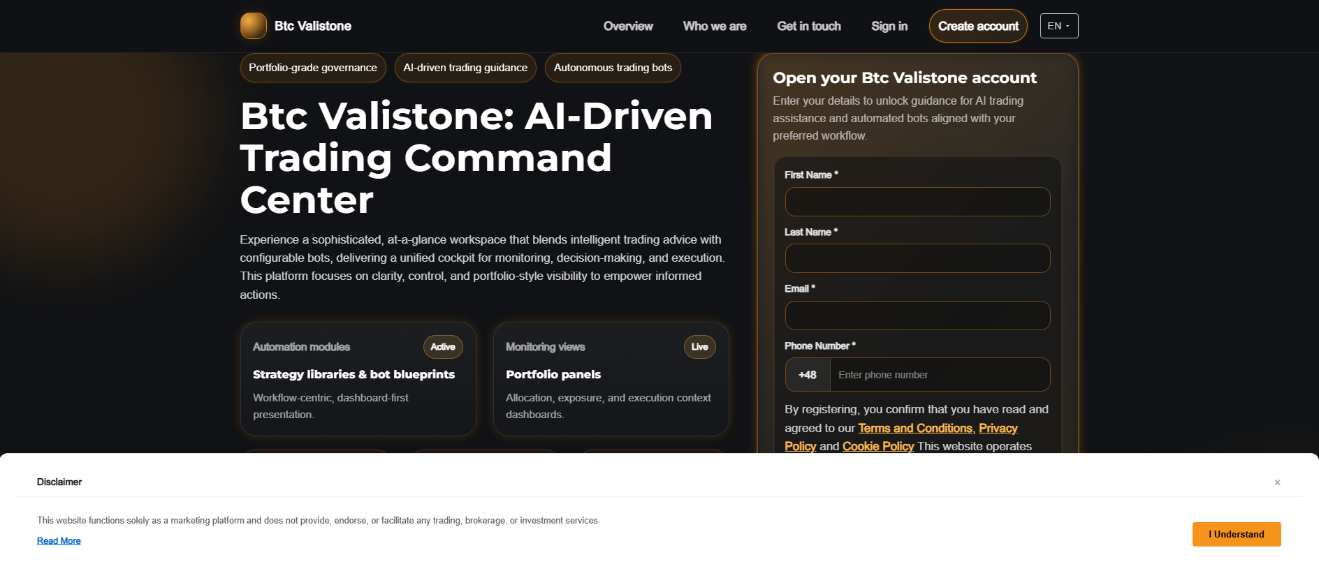 Stored capture of btcvalistone.click