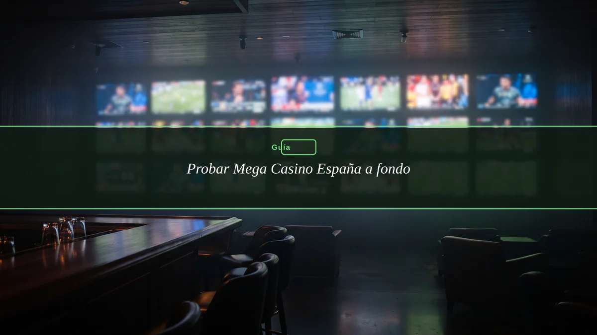 Probar Mega Casino España a fondo