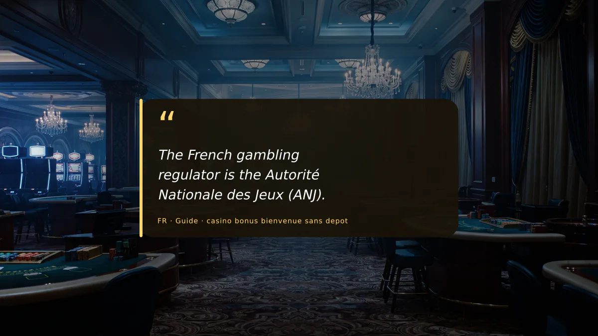 Comprendre le casino bonus bienvenue sans depot en France