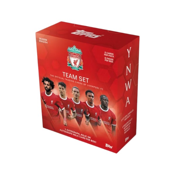 2023-24 Topps Liverpool FC Official Team Set