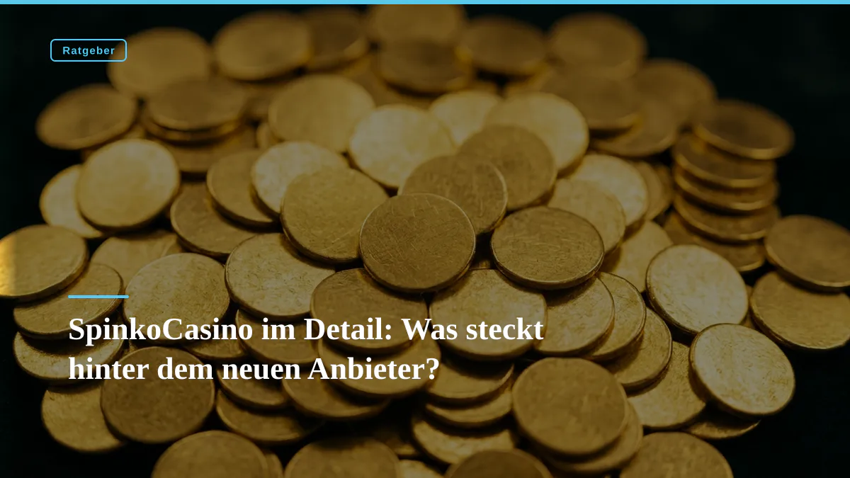 SpinkoCasino im Detail: Was steckt hinter dem neuen Anbieter?