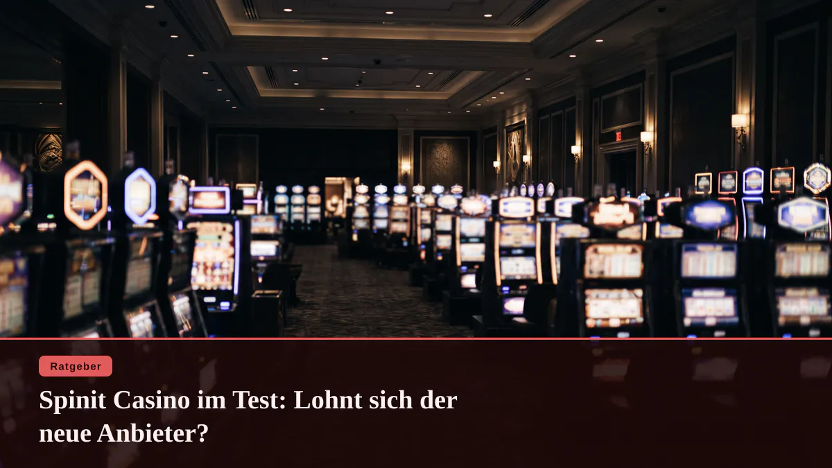 Spinit Casino im Test: Lohnt sich der neue Anbieter?