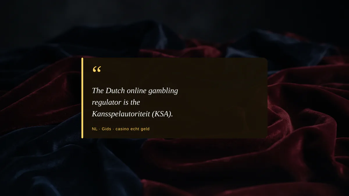 Casino echt geld in Nederland: wat je werkelijk moet weten
