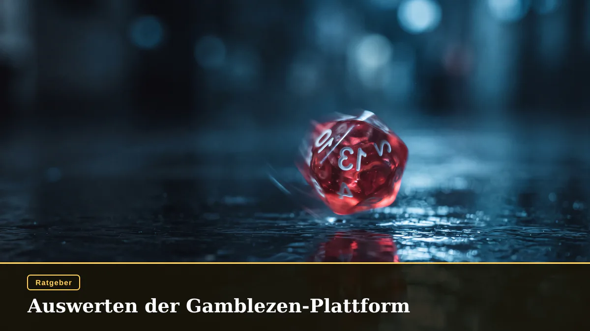 Auswerten der Gamblezen-Plattform