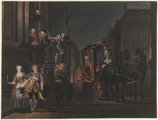 Корнелиус Трост Кто мог шёл кто не мог падал (1739)