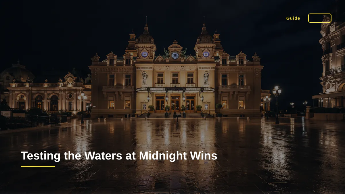 Testing the Waters at Midnight Wins