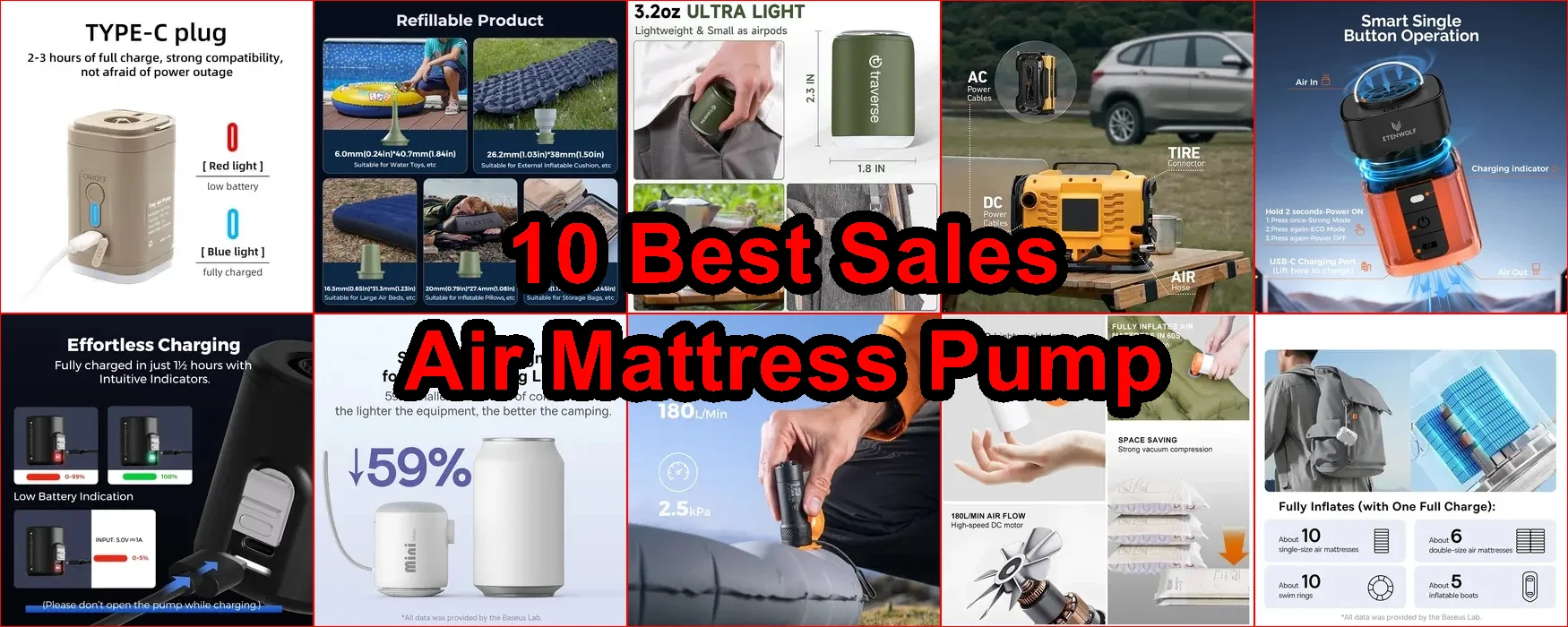 充氣床墊泵 評價