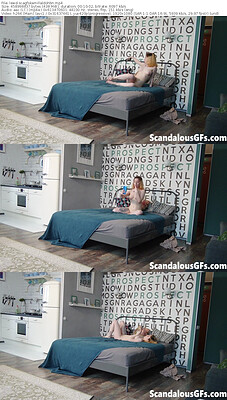 ScandalousGfs Kamilla Laying Down On Her Bed Nude Xxx 1080p Mp4-Lewd