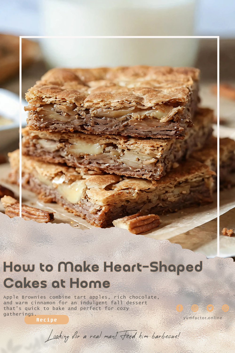 Apple Brownies – Indulgent Fall Dessert