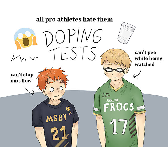 doping tests are still a thing, right?