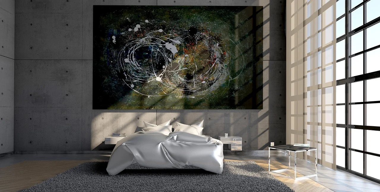 High quality Minimalist 3D Fluid wallpaper by PIRO4D from Pixabay