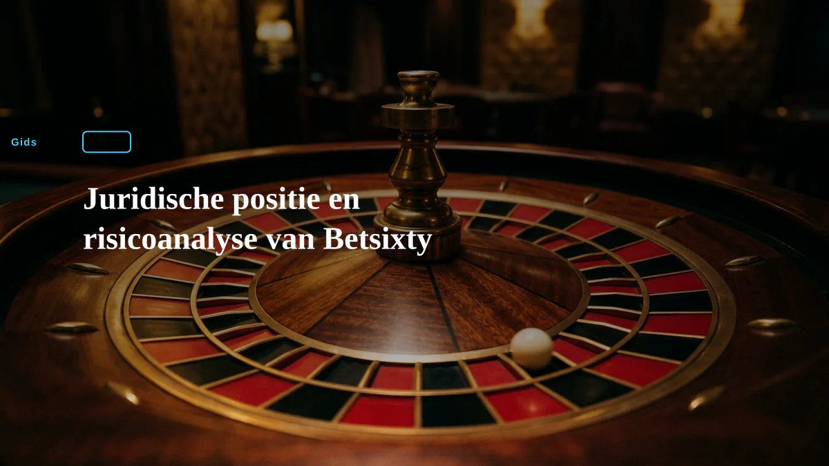 Juridische positie en risicoanalyse van Betsixty