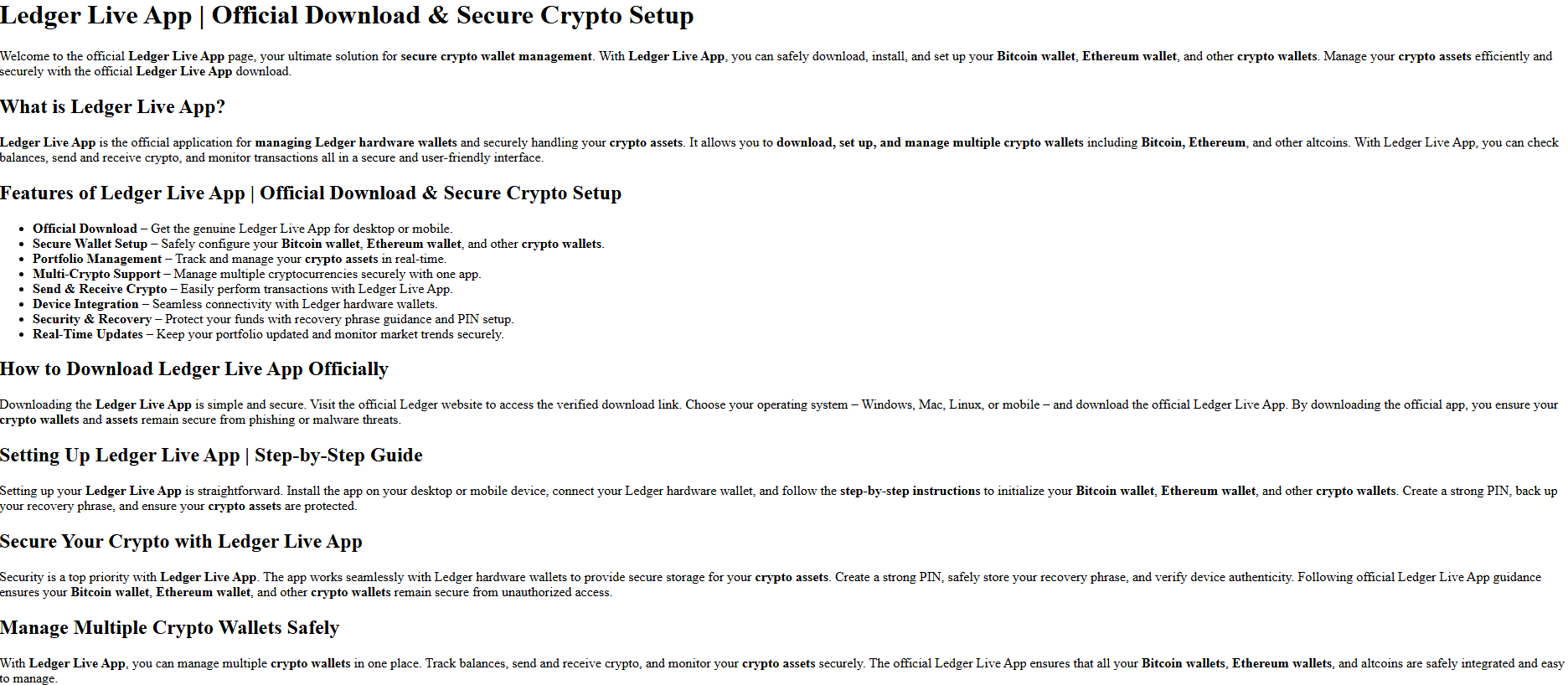 Screenshot of ledjer-live-app.pages.dev